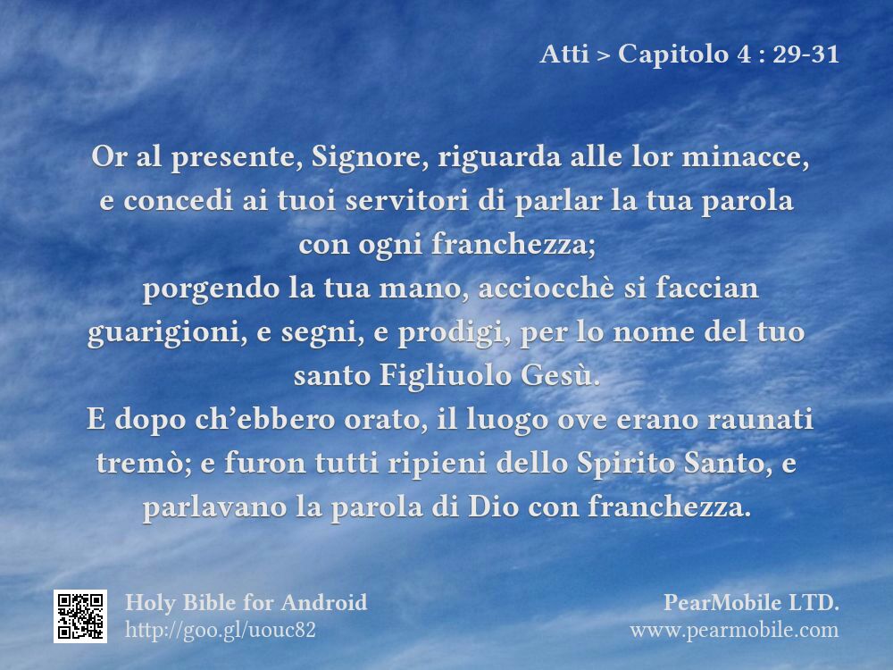 Atti, Capitolo 4:29-31
